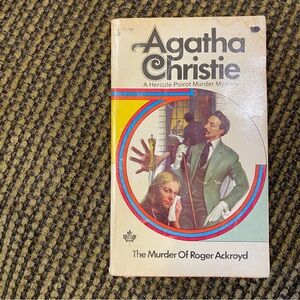 The Murder of Roger Ackroyd by Agatha Christie. Vintage 1973 Paperback Edition.